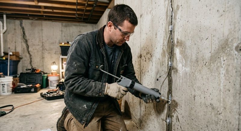 Basement Crack Repair in Port Orange, FL