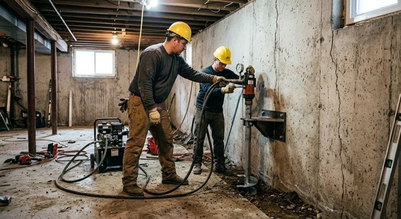 Basement Stabilization in Port Orange, FL