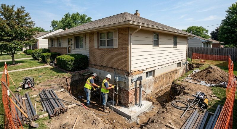 Building Foundation Repair in Deland, FL