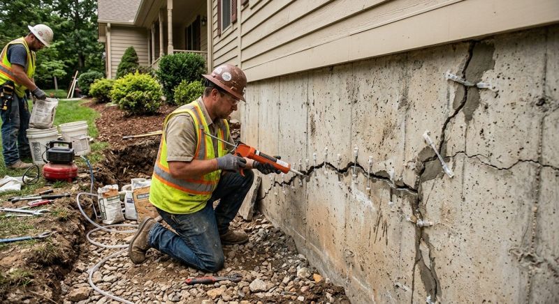 Cracked Foundation Repair in De Leon Springs, FL