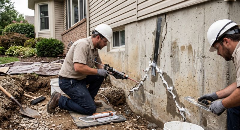 Cracked Foundation Repair in Deland, FL