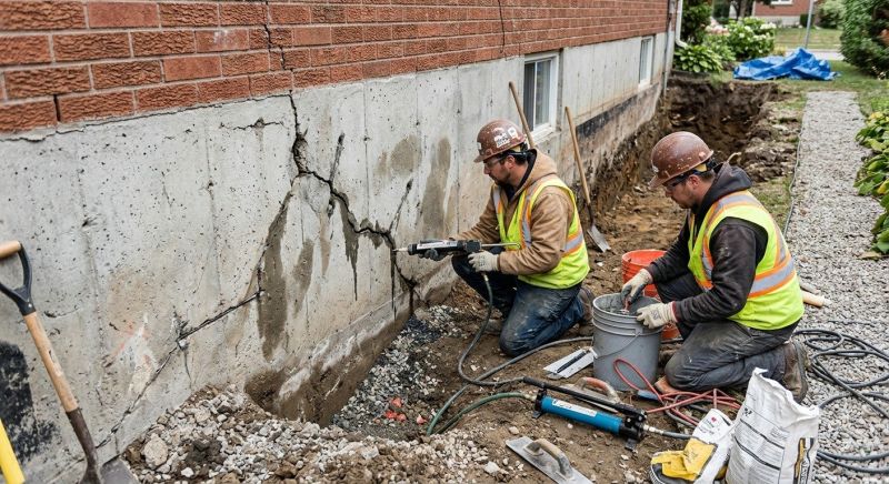 Cracked Foundation Repair in Orange City, FL