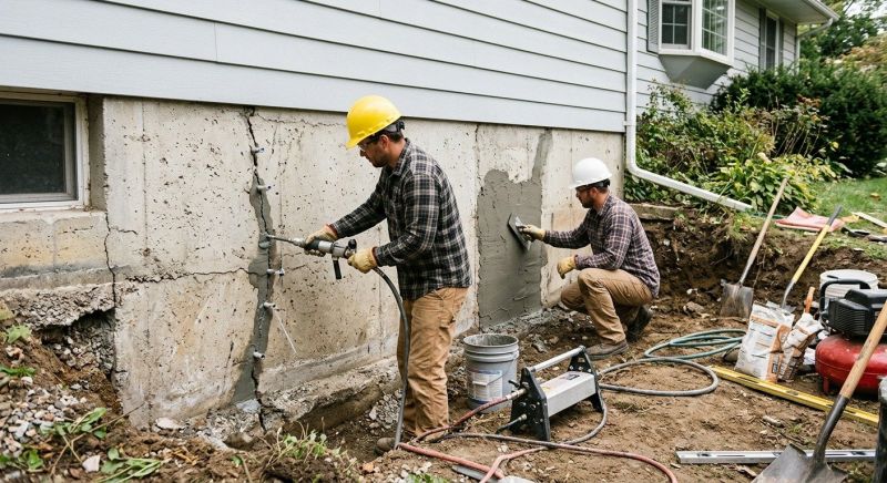 Cracked Foundation Repair in Orange City, FL
