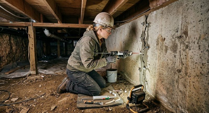 Cracked Foundation Repair in Orange City, FL