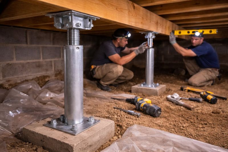 Crawlspace Structural Repair in Port Orange, FL