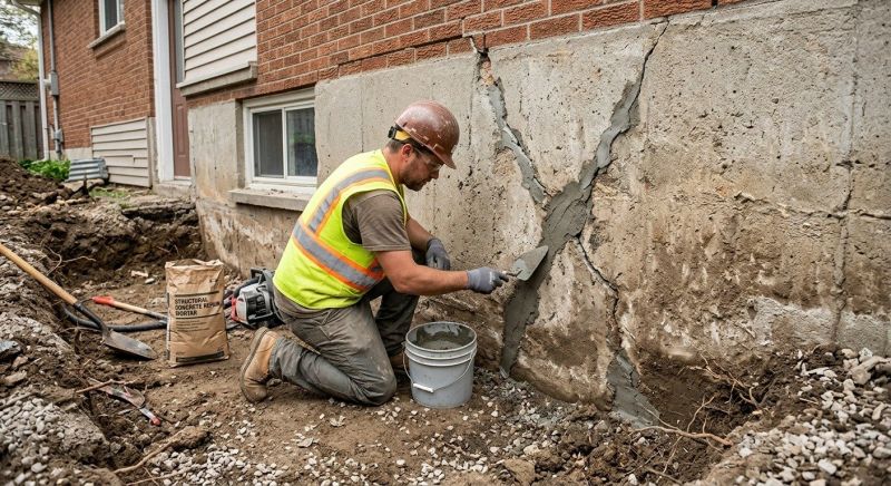 Foundation Crack Repair in Port Orange, FL
