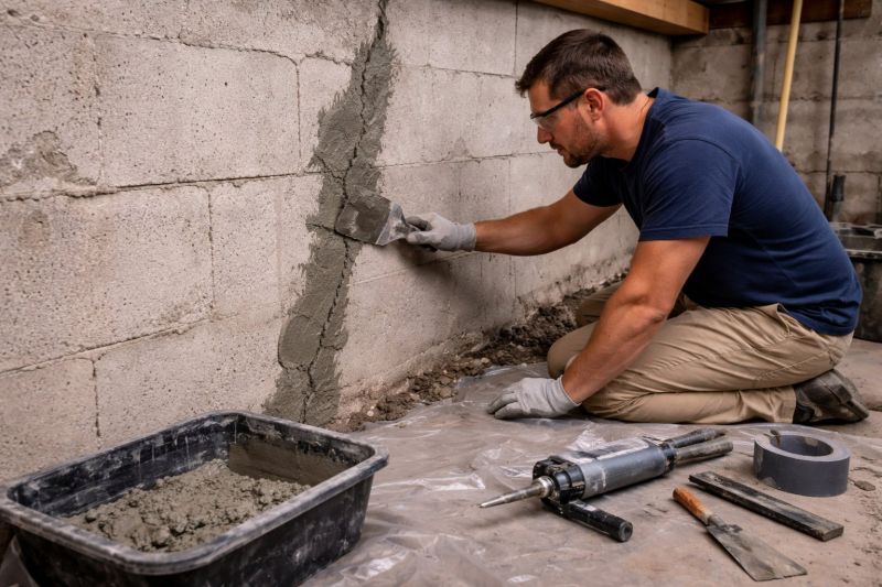 Foundation Crack Repair in Ormond Beach, FL