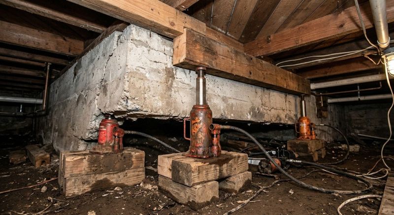 Foundation Jacking in New Smyrna Beach, FL