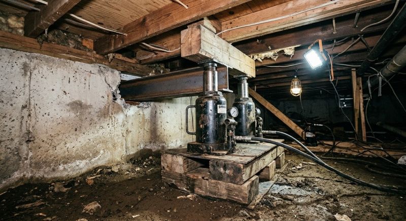 Foundation Jacking in New Smyrna Beach, FL