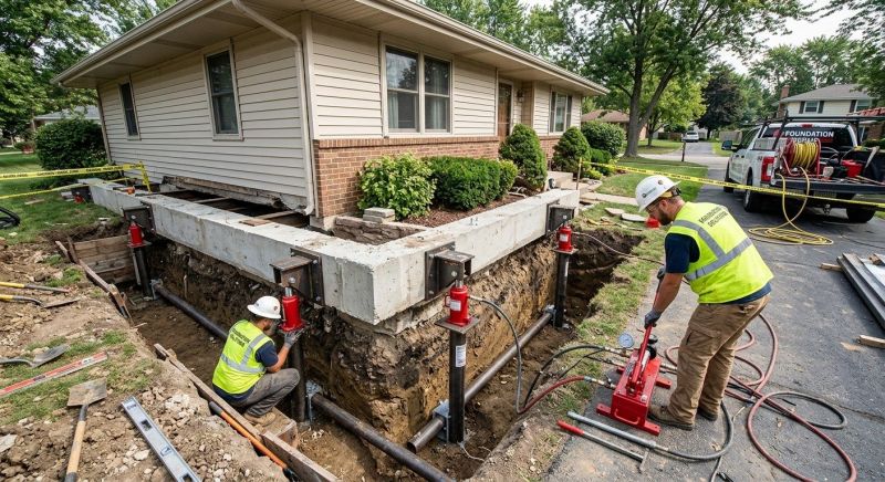 Foundation Jacking in Orange City, FL