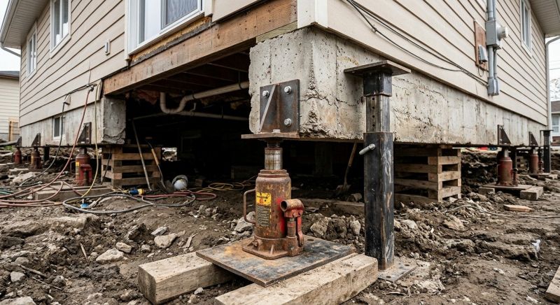 Foundation Lifting in Daytona Beach, FL