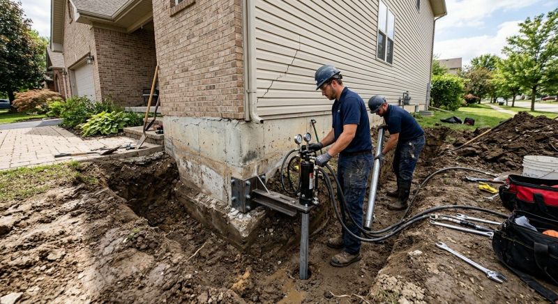 Foundation Settlement Repair in Port Orange, FL