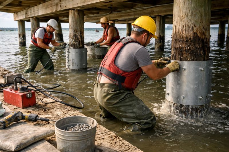 Piling Repair in Volusia County, FL